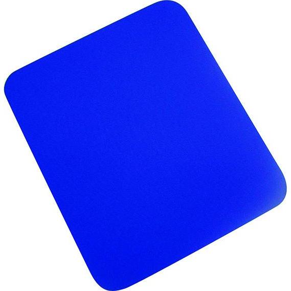 Q-Connect Tappetino per mouse, 22x26 cm, blu, Tappetino mouse, Blu