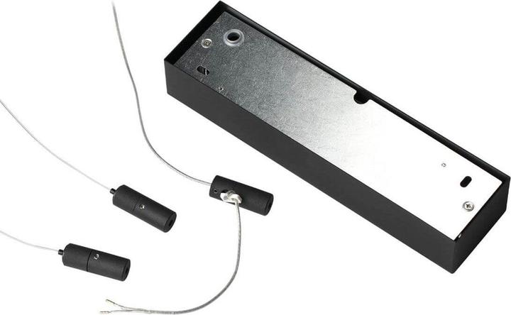 Produktbild Ideal lux ORACLE SLIM LED Pendelleuchte 38W ⌀700mm Schwarz neutralweiss 304410 (4500 lm)