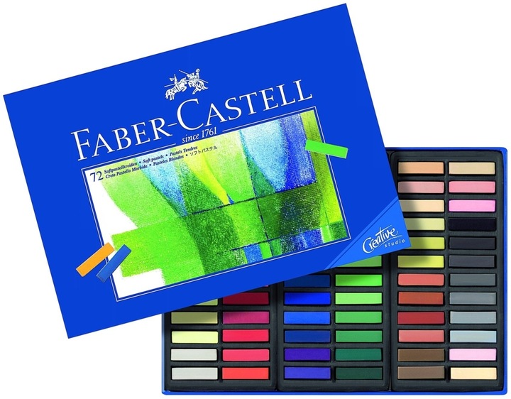 Immagine prodotto Faber-Castell Soft Pastelli Mini (Multicolore, 72 x)