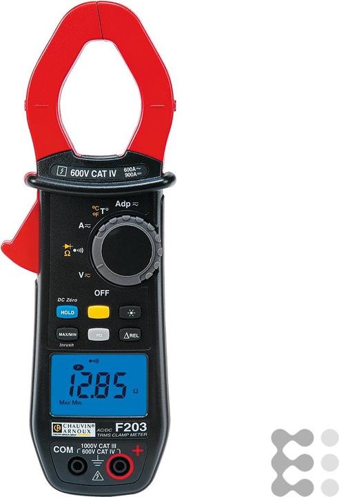 Actual product image Chauvin Arnoux Current clamp, hand multimeter di (CAT IV 600V, CAT III 1000V)