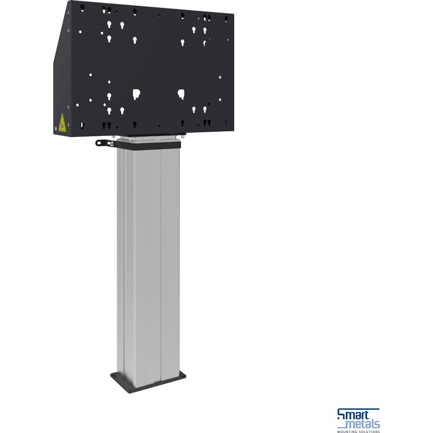Vogels Bodenllift XL max. 86/", 600 x 400, 135 kg, TV Zubehör, Silber