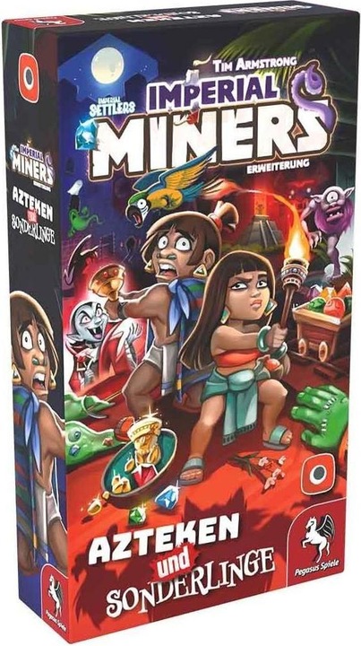 Immagine prodotto Pegasus Minatori Imperiali: Aztechi e Stranezze (Espansione) (Portal Games) (Tedesco)