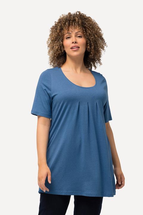 Actual product image Ulla Popken Essential Front Pleat Tee (42, 44)