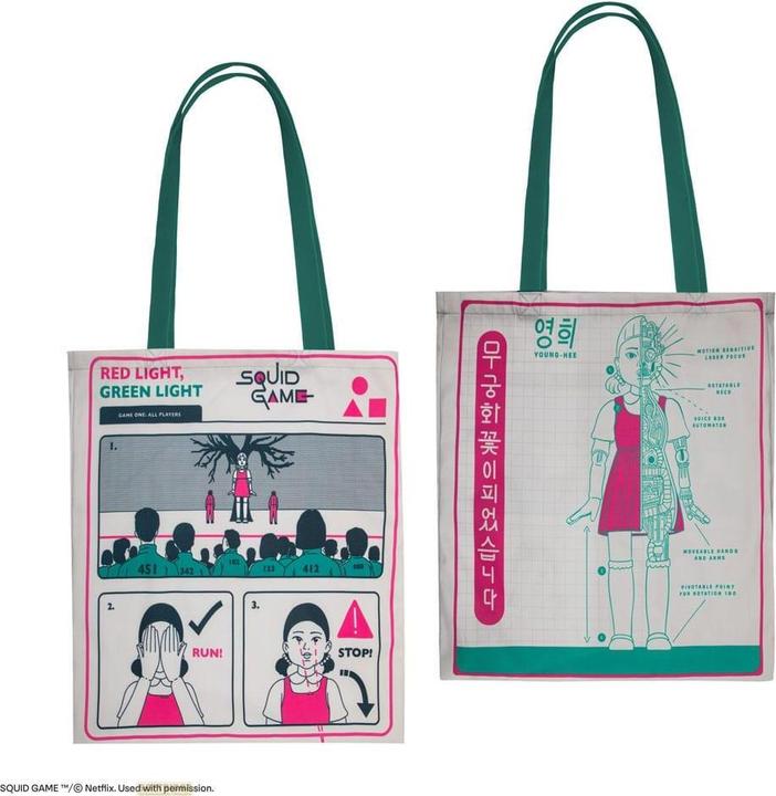 Produktbild Cinereplicas Squid Game Tragetasche Young-hee Blue Print