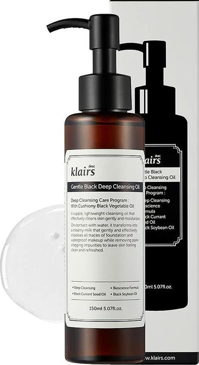 Produktbild Klairs Gentle Black (Öl, Make-Up Entferner, 150 ml)