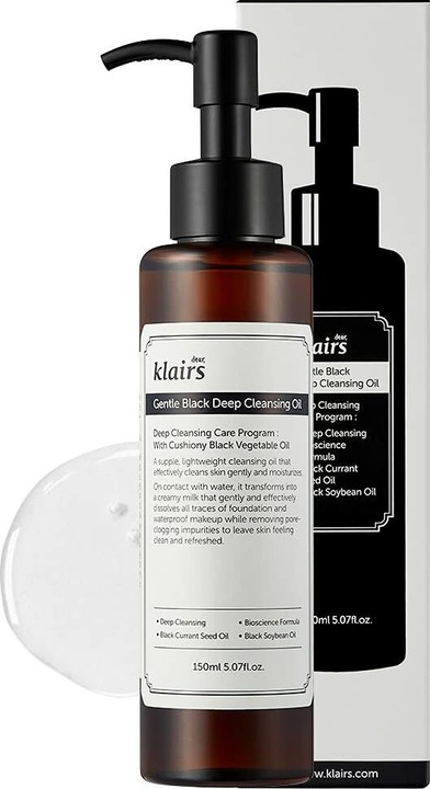 Image du produit Klairs Noir doux (Huiles, Démaquillant, 150 ml)