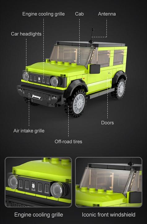 Produktbild Cada Suzuki Jimny 1:24 Bricks