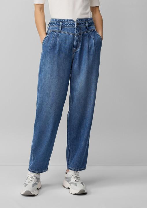 Produktbild S.Oliver Jeans-Hose Ankle-Jeans / Relaxed Fit / High Rise / Barrel Leg (48)