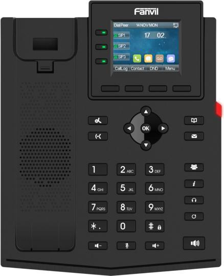 Actual product image Fanvil IP Phone X303W black