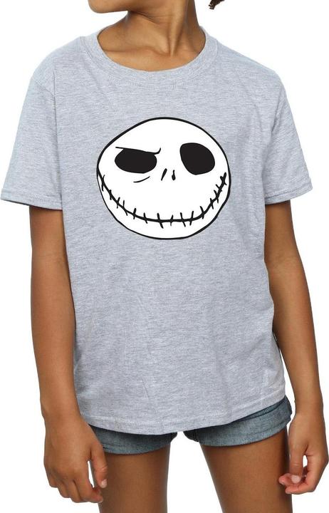 Produktbild Disney Nightmare Before Christmas Jack's Big Face TShirt Mädchen (116)