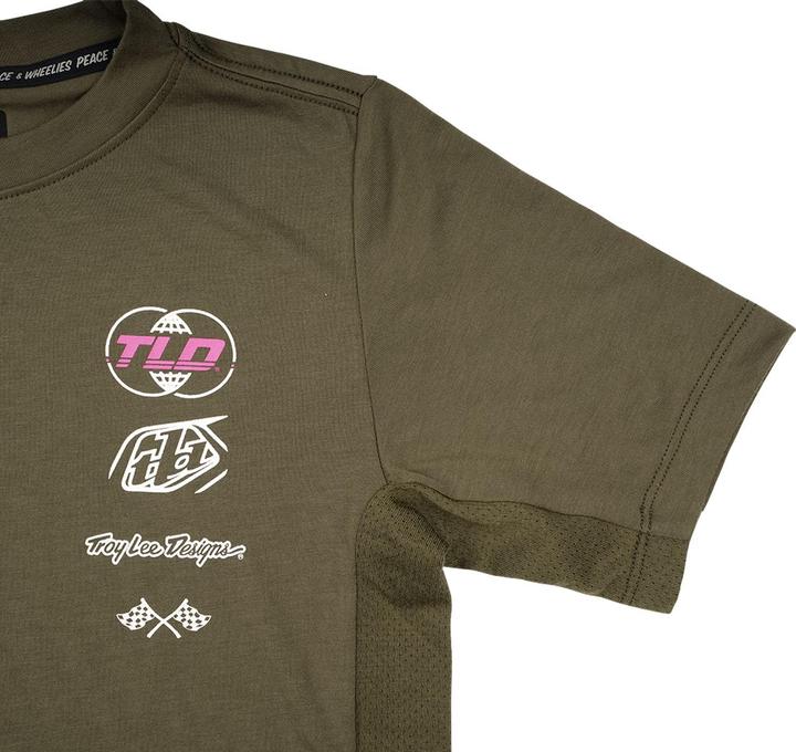 Image du produit Troy Lee Designs Skyline Ride SS Tee, Worldwide, caper, youth S (S)