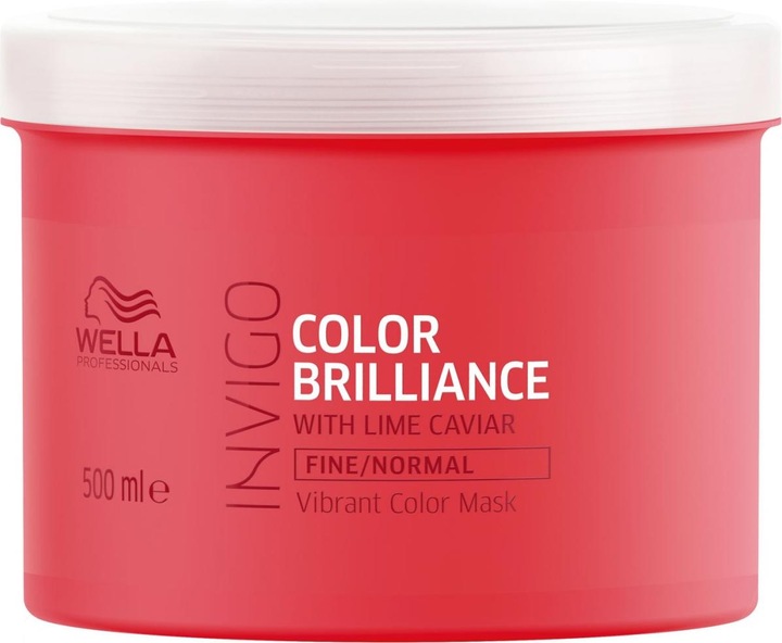 Image du produit Wella INVIGO Color Brilliance Vibrant Color Mask Coarse (masque de couleur brillant) (500 ml)
