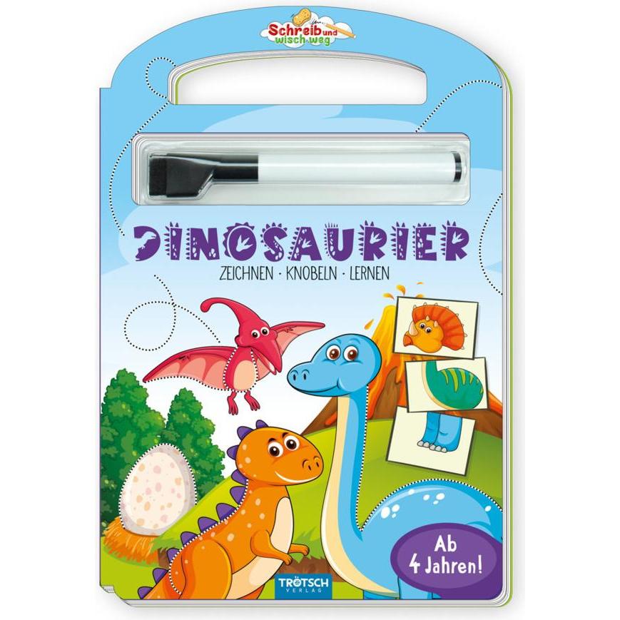 Schreib und wisch weg Dinosaurier, Kinderbücher von Trötsch Verlag GmbH & Co.KG
