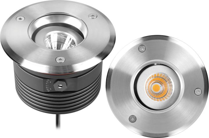 Schönenberger Spot encastré de sol à LED DISC III (500 lm, IP67)