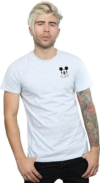 Immagine prodotto Disney Mickey Mouse Dont Speak Breast Print Maglietta Uomo (S)