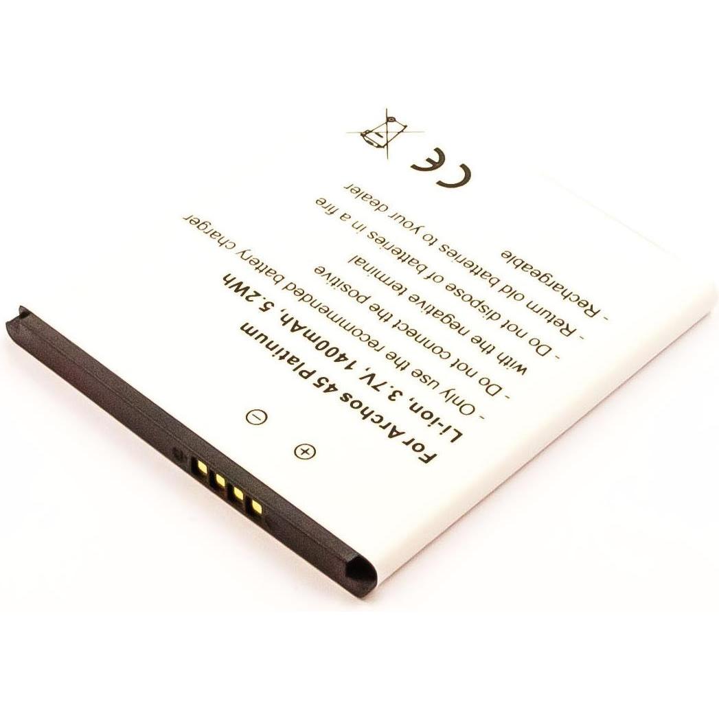AGI Akku kompatibel mit Archos AC1600A - Akku - 1.400 mAh, Smartphone Akku