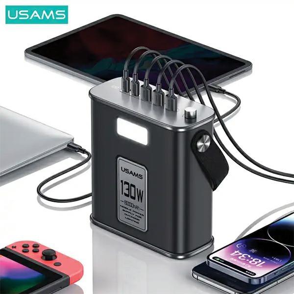 Actual product image Usams ST Quick Charging Set (80000 mAh, 130 W, 296 Wh)