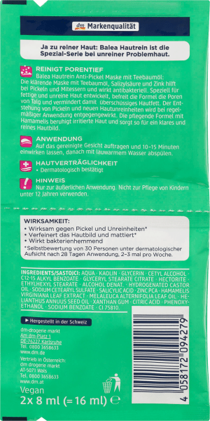 Actual product image dm Balea Skin Clean Anti Pimple