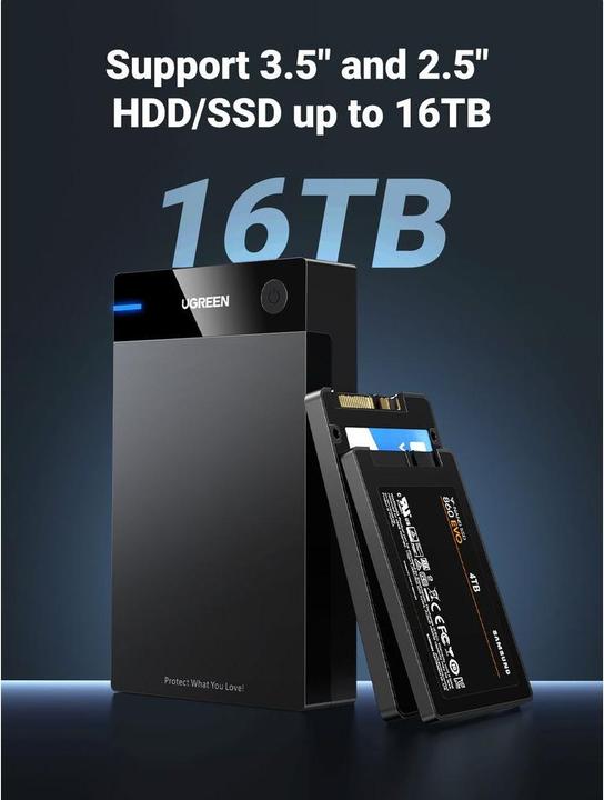 Actual product image Ugreen HDD Hard disk drive (3.5")