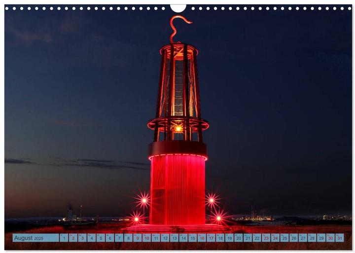Image du produit RUHRPOTT LICHTER (Wandkalender 2025 DIN A3 quer), Monatskalender (A3)