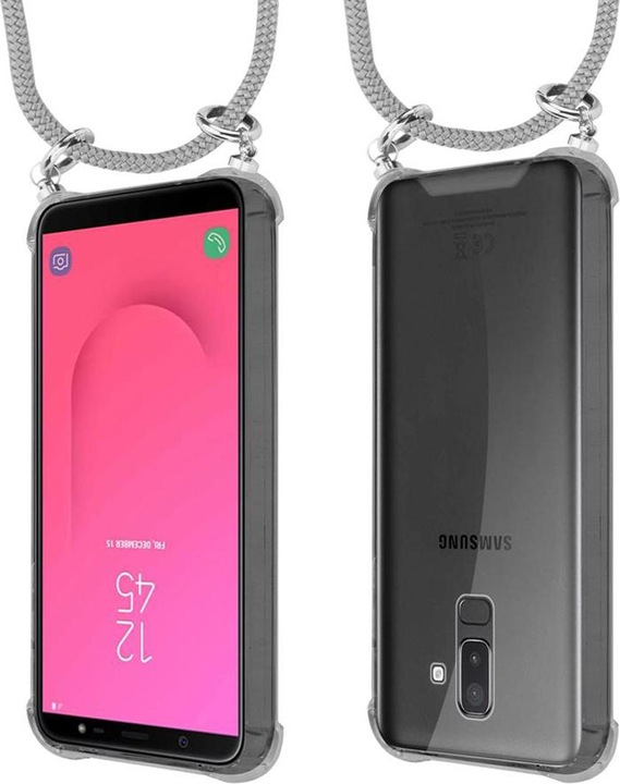 Produktbild Cadorabo TPU Handy Kette SILBER Cover