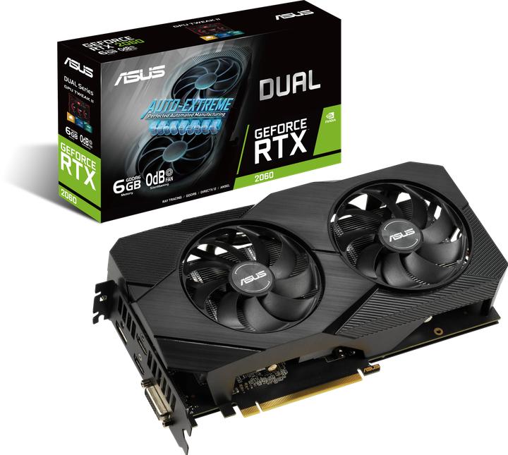 Produktbild ASUS GeForce DUAL RTX 2060 6G EVO (6 GB)