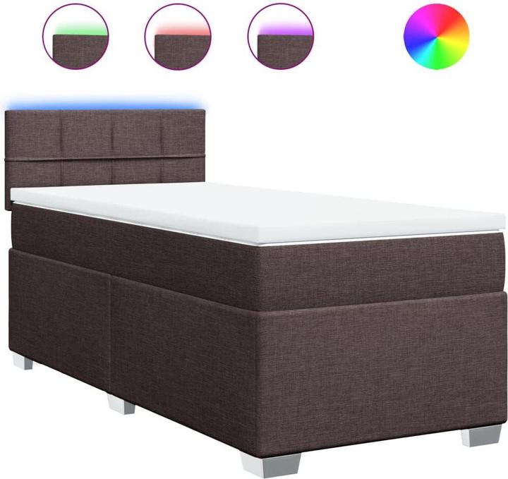Produktbild vidaXL Boxspringbett (100 x 200 cm)
