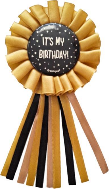 Produktbild Unique Party It's My Birthday RosetteAbzeichen