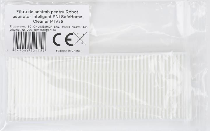 Actual product image PNI Replacement filter for the intelligent robot hoover SafeHome Cleaner PTV35