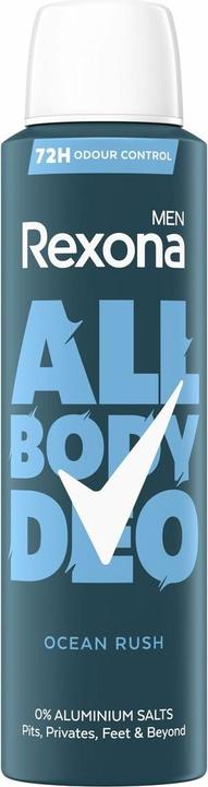 Produktbild Rexona Aerosol All Over Body Ocean Rush 150ml (Spray, 150 ml)