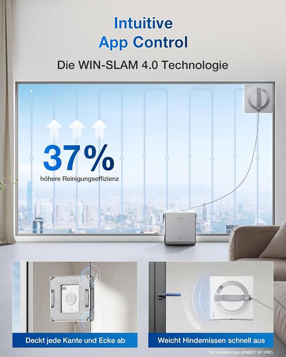 Produktbild Ecovacs WINBOT ‎W2 PRO Omni Set