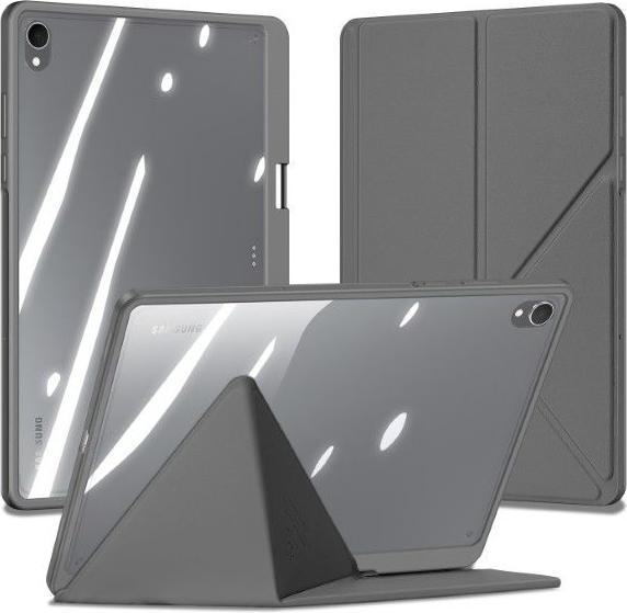Actual product image Dux Ducis Samsung Galaxy Tab S11 Cover with Origami Stand - Grey (Samsung Galaxy Tab S11)