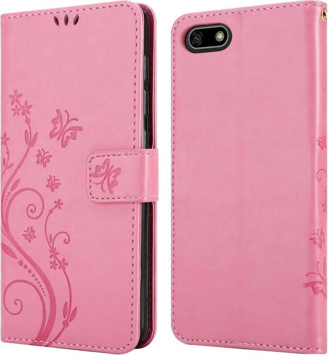 Immagine prodotto Cadorabo Copertina del libro di fiori (Huawei Y5 Prime 2018, Huawei Y5 (2018))