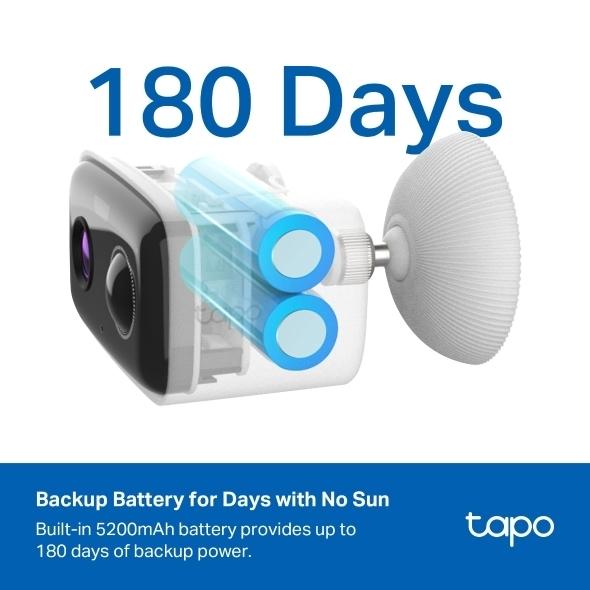 Immagine prodotto TP-Link Tapo C400 KIT battery-powered outdoor security camera (1920 x 1080 Pixels)