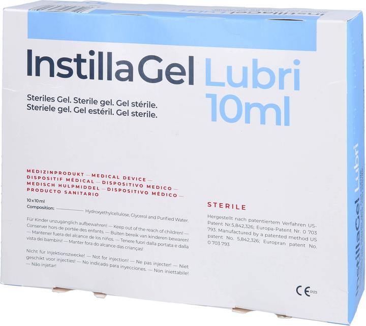 Immagine prodotto InstillaGel Lubri Gel sterile 10 spray monouso 10 ml