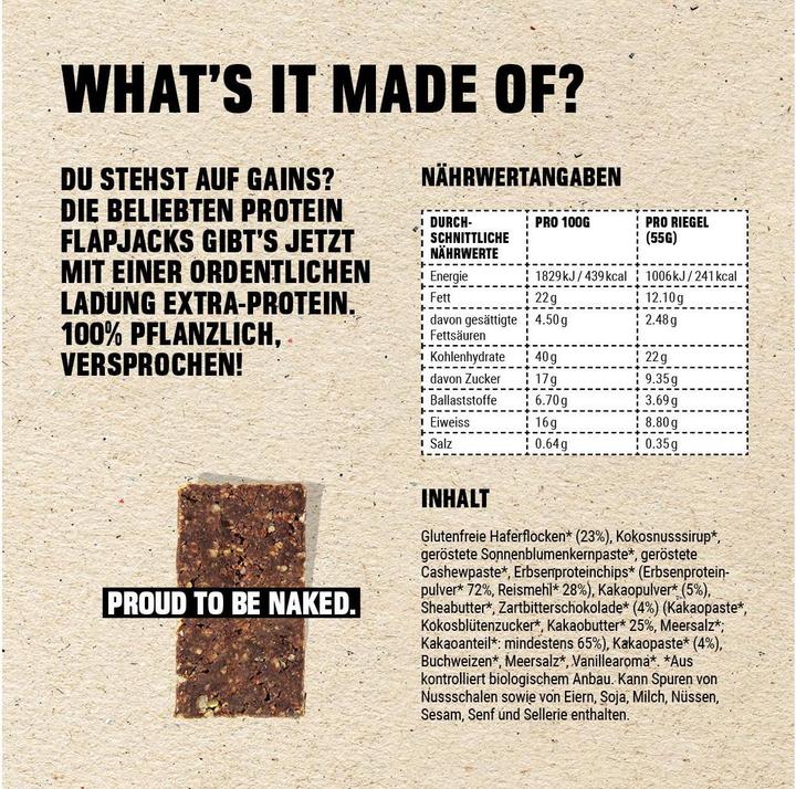Produktbild Peak Punk Bio Protein Bar (Dark Chocolate, 12 Stk., 55 g)