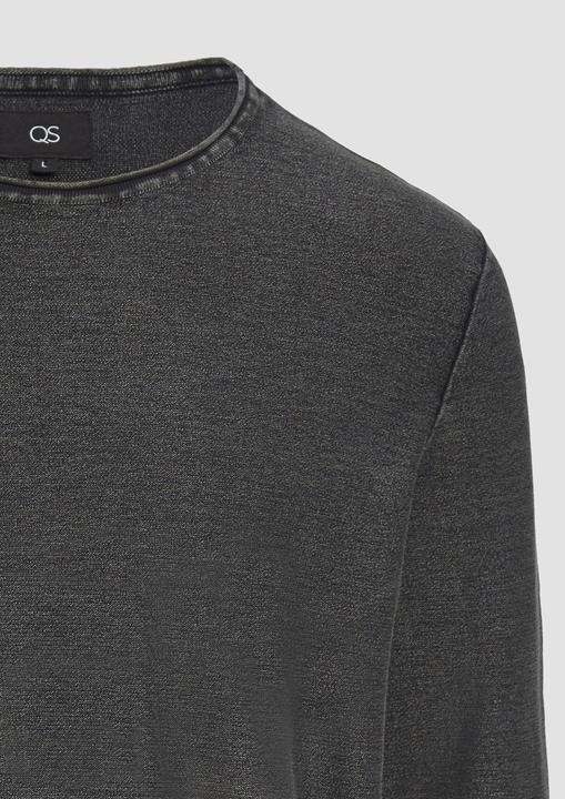 Immagine prodotto s.Oliver Strickpullover Gewaschener Strickpullover mit Rollkante (L, M)