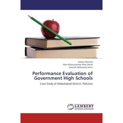 Performance Evaluation of Government High Schools, Fachbücher von Salmiah Mohamad Amin, Wan Khairuzzaman Wan Ismail, Osm...