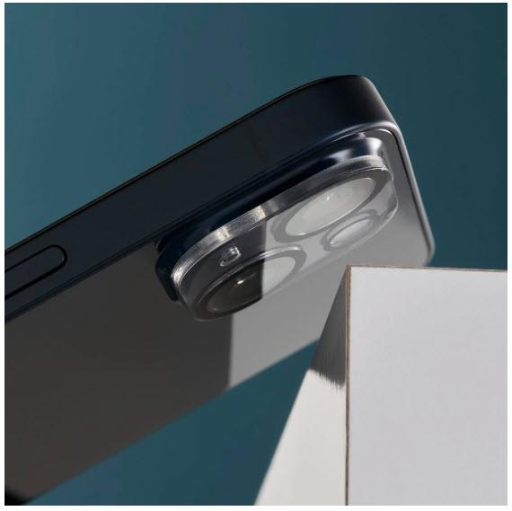 Immagine prodotto Hama Vetro di protezione della fotocamera per Apple iPhone 15/15 Plus, temprato, trasparente (1 pz., Apple iPhone 15, Apple iPhone 15 Plus)