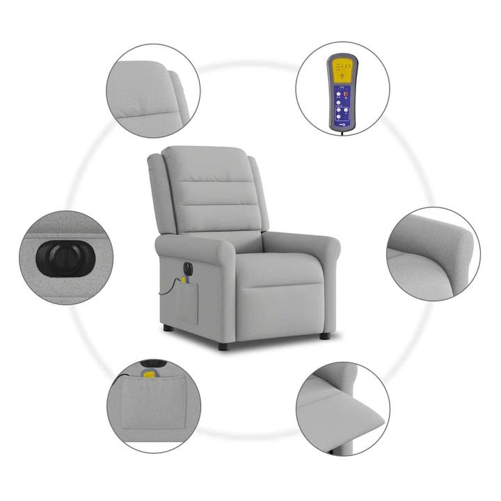 Image du produit vidaXL elektrischer Massagesessel