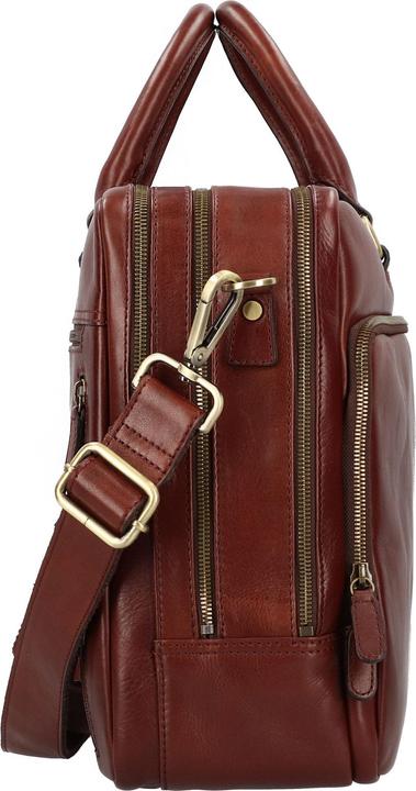 Produktbild Leonhard Heyden Cambridge - RV-Aktenmappe Rotbraun, 3 Fächer