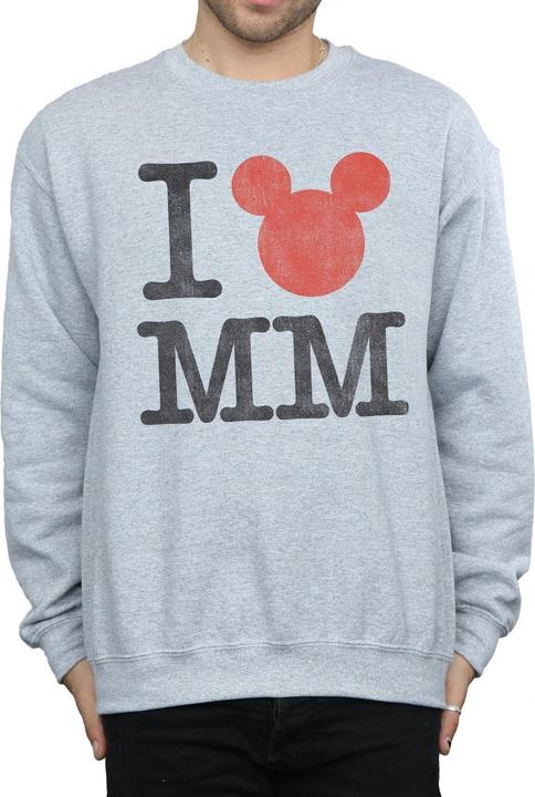 Produktbild Disney Mickey Mouse I Love Mickey Sweatshirt (M)