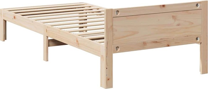 Image du produit VidaXL Lit en bois massif sans matelas 80x200 cm en pin Cadre de lit (80 x 200 cm)