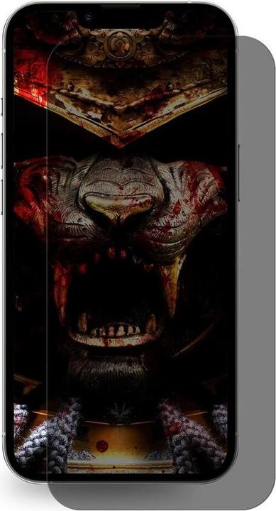 Actual product image Protectorking 1x real tempered 9H armoured glass privacy shield (1 pcs., Apple iPhone 14 Pro)