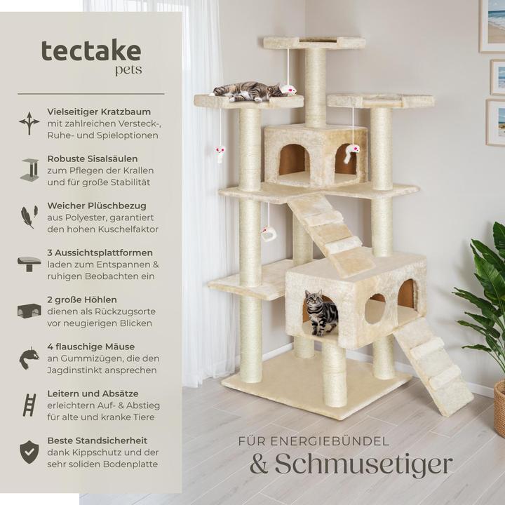 Produktbild tectake Knuti (186 cm, Beige)