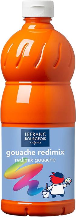 Actual product image Lefranc & Bourgeois C&C Gouache Redimix (Orange, 500 ml)
