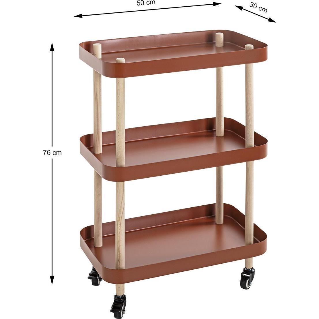 Thumbnail - HAKU Möbel, Couchtisch + Beistelltisch, Phil (50 x 30 x 76 cm)