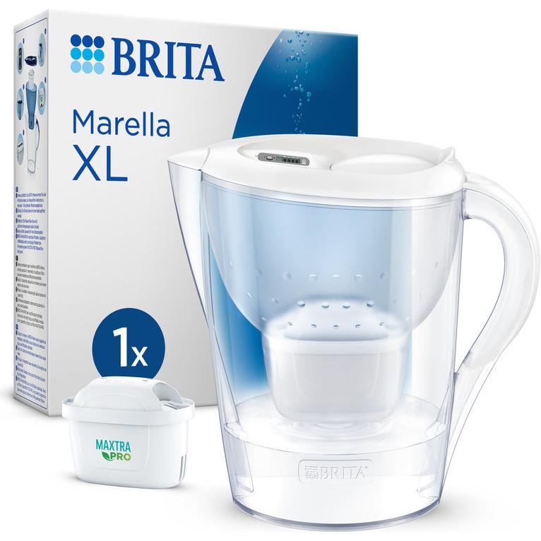 Brita Marella XL Maxtra Pro, Wasserfilter, Weiss