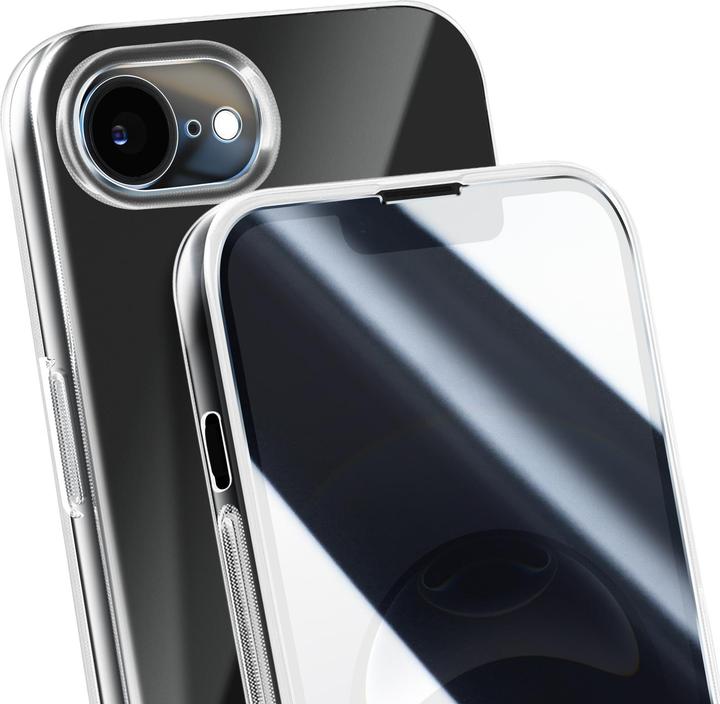 Actual product image Avizar Silikonhülle für iPhone 16e mit Display- und Kameraglas (Apple iPhone 16e)