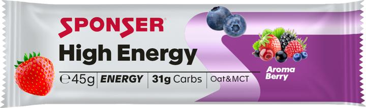 Actual product image Sponser high energy bar (30 pcs., 1350 g)